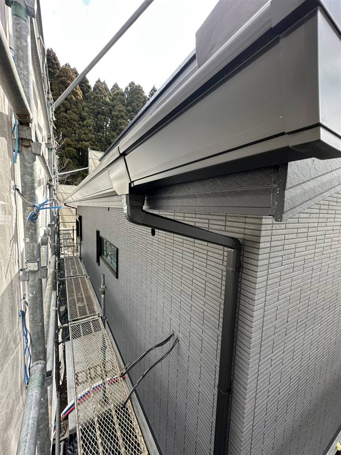 雨樋工事の施工事例